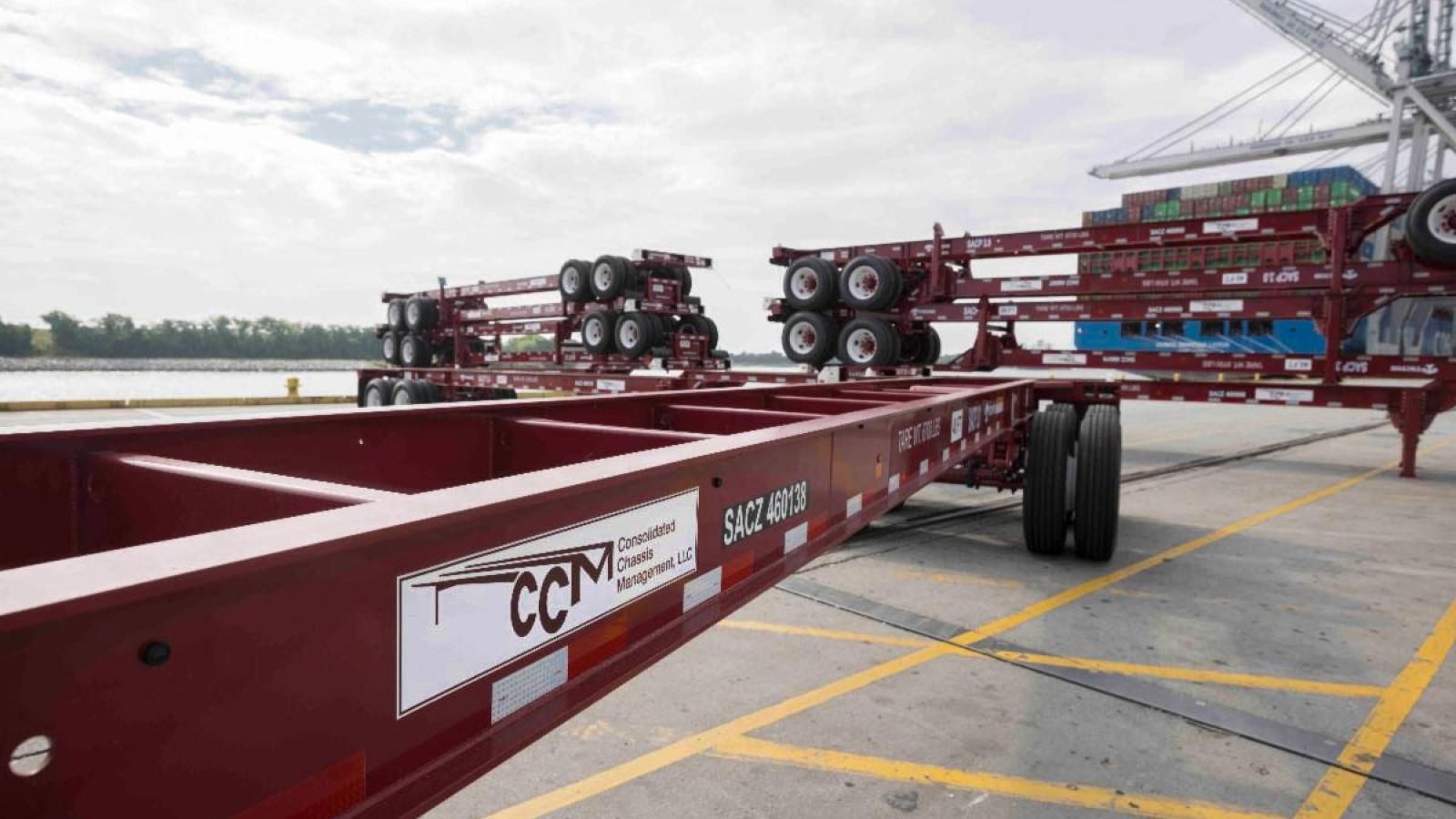 First new chassis arrive for new South Atlantic pool Journal of Commerce
