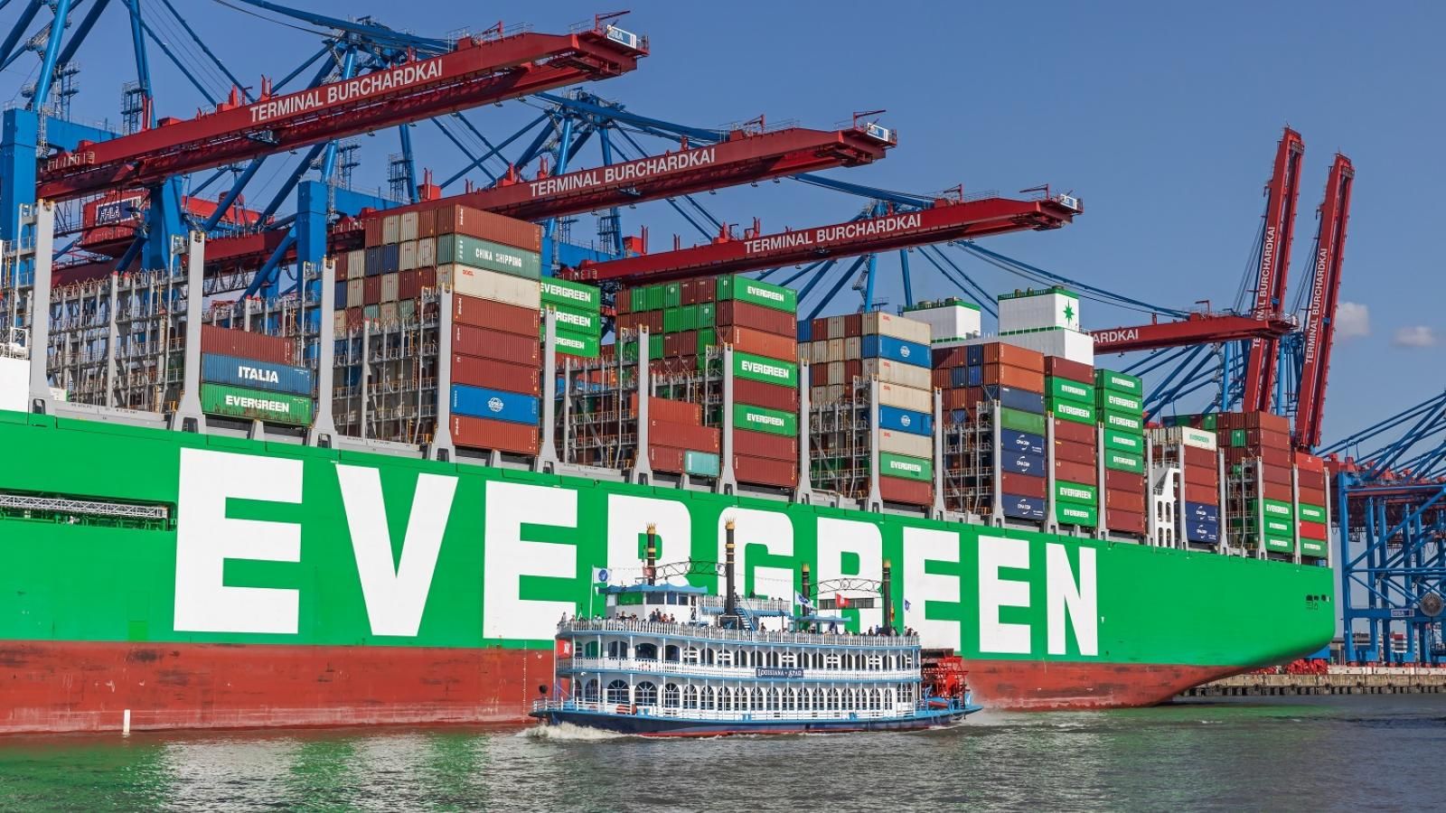 Evergreen rides surging freight rates to big jump in H1 profits