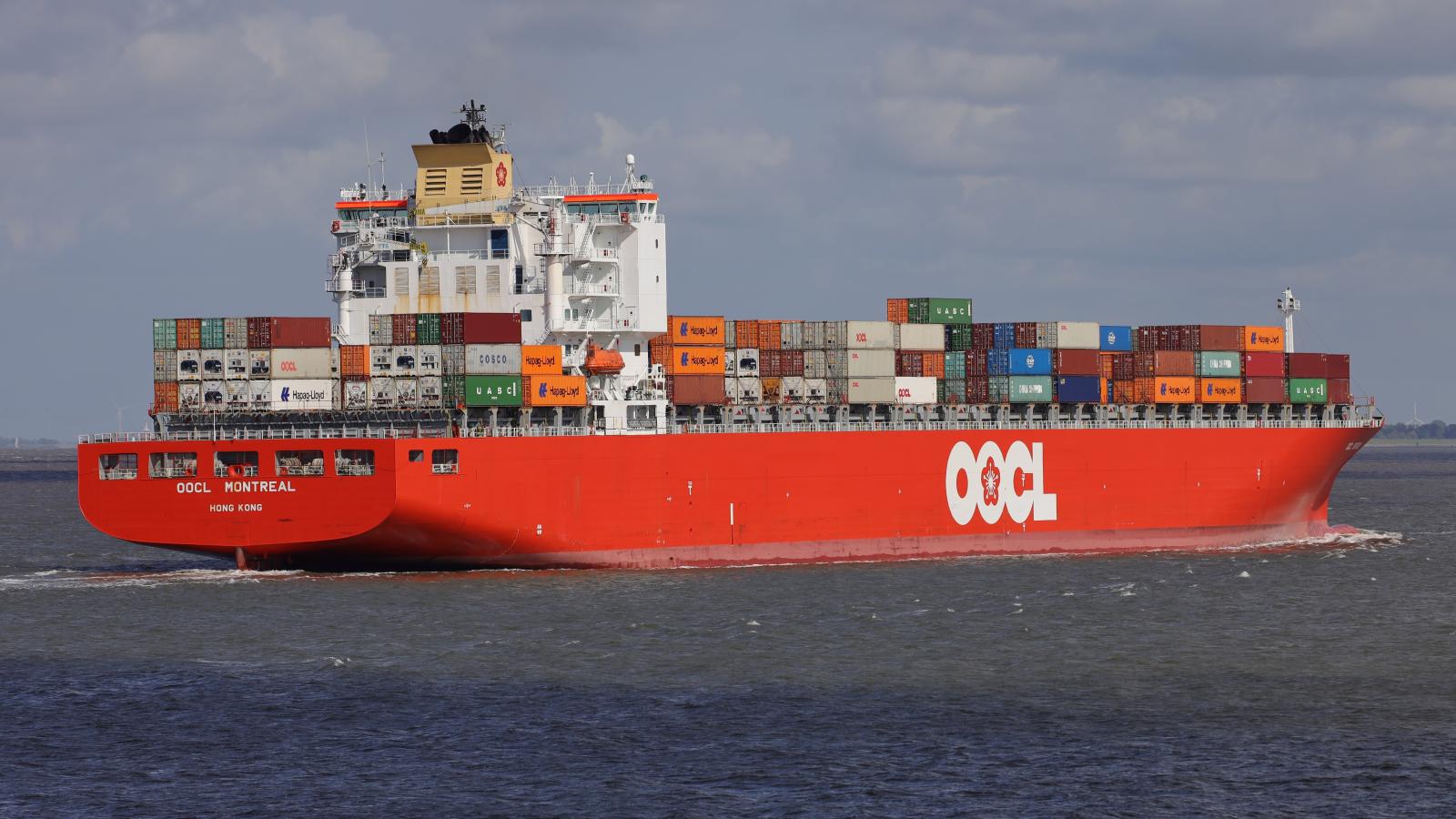 OOCL starts China-USEC service using rail, container ship | Journal of ...