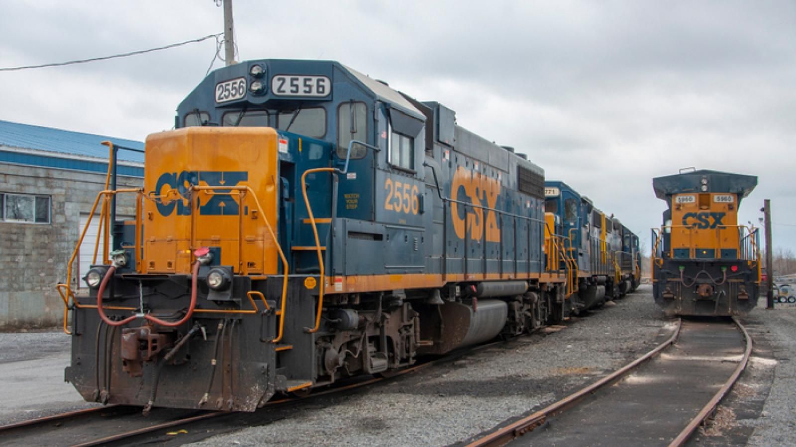 Csx Railroad In New York State