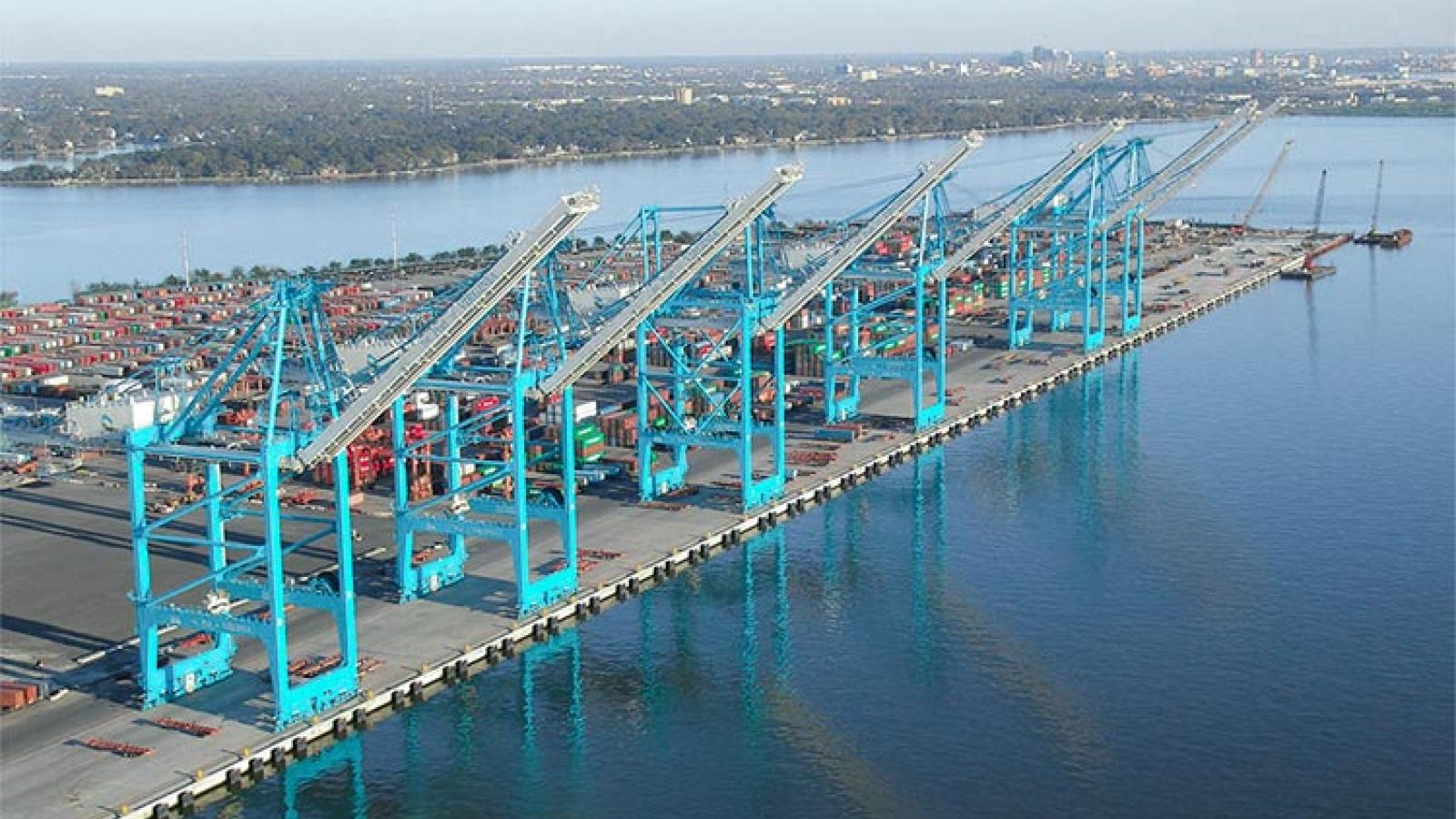 Port congestion builds in Virginia after weather closures