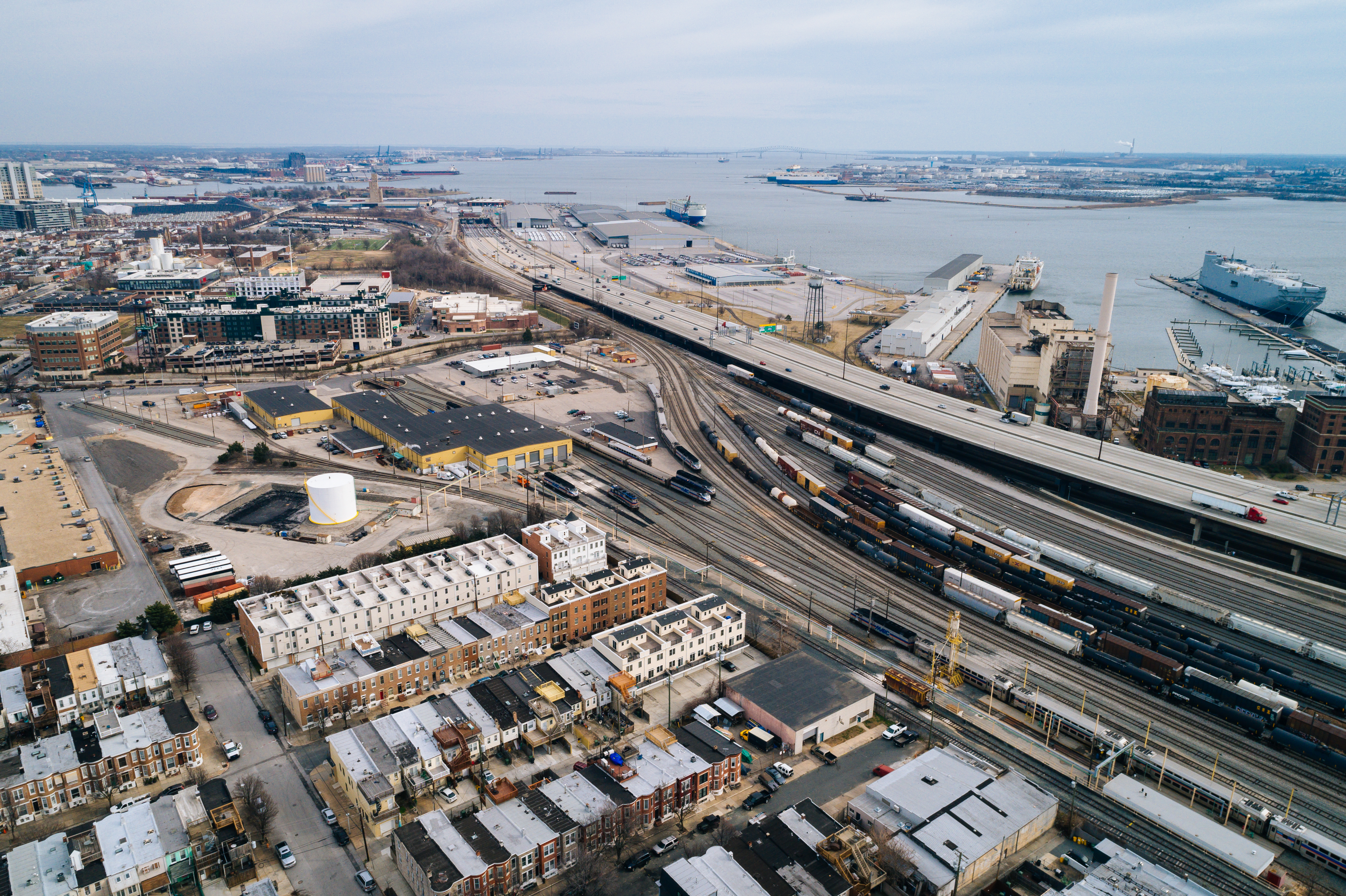 First track improvements allow CSX to double-stack containers from Baltimore