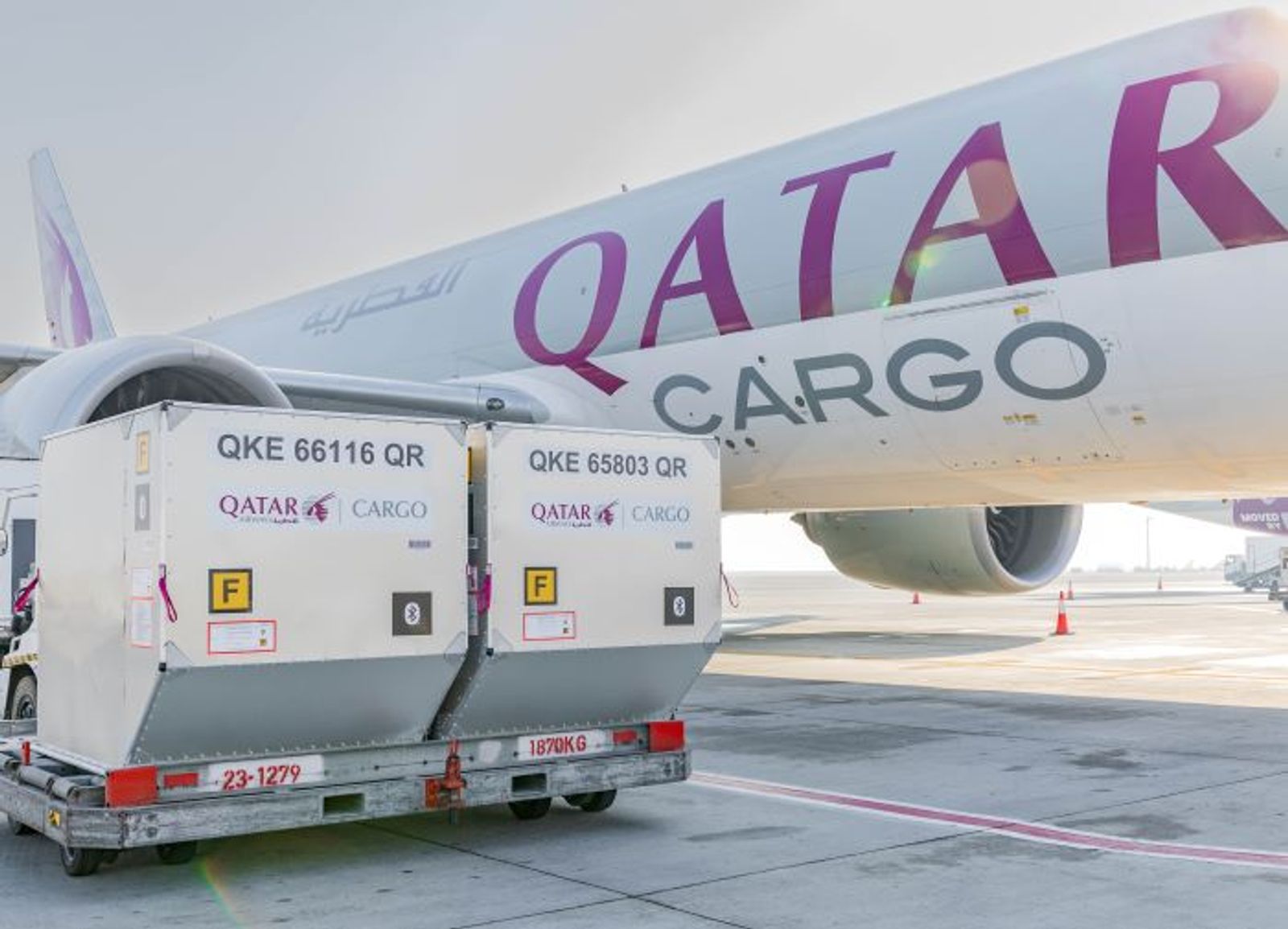 Qatar Cargo launches 'transformative’ digitalization drive for air containers