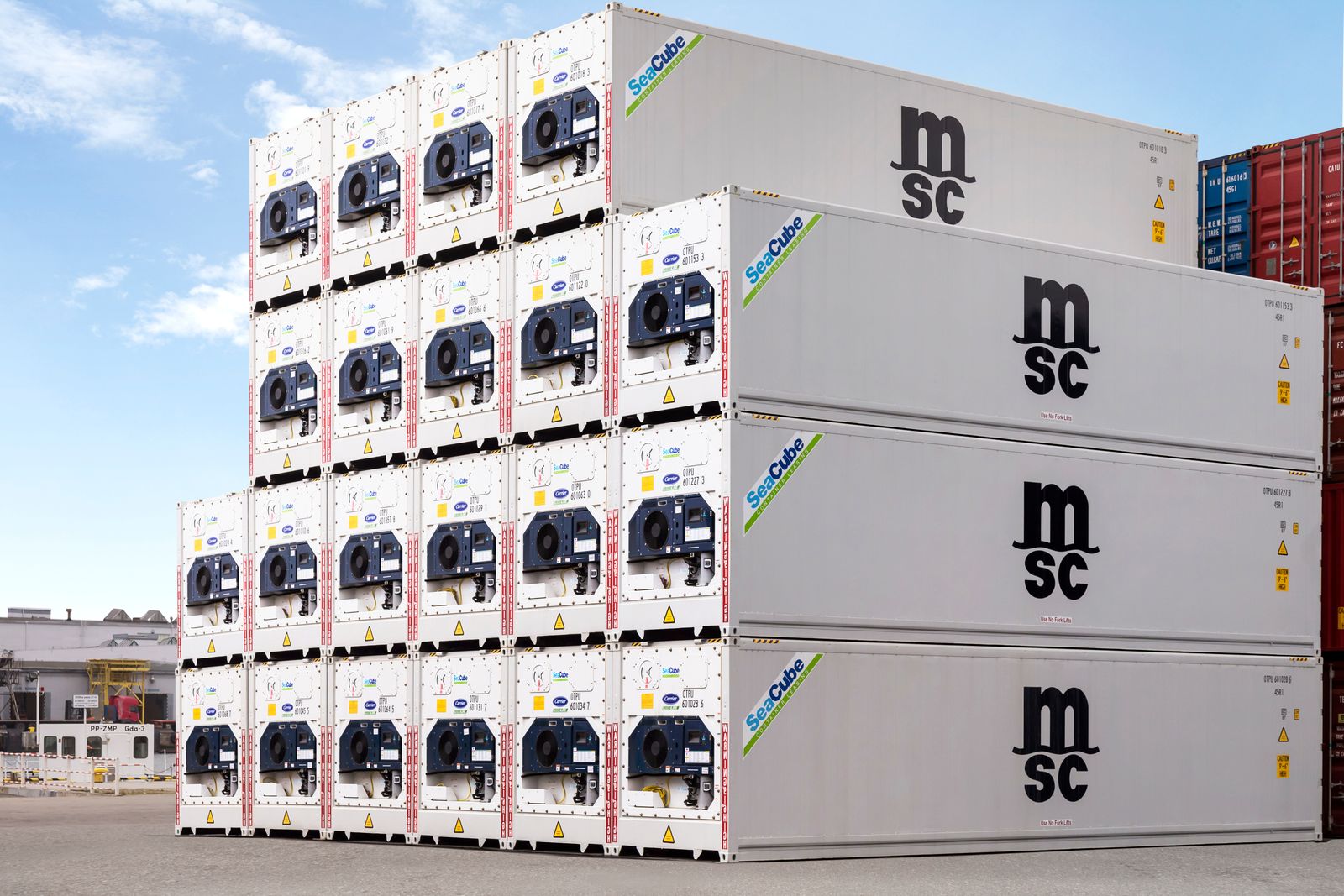 MSC launches new visibility technology for refrigerated cargo