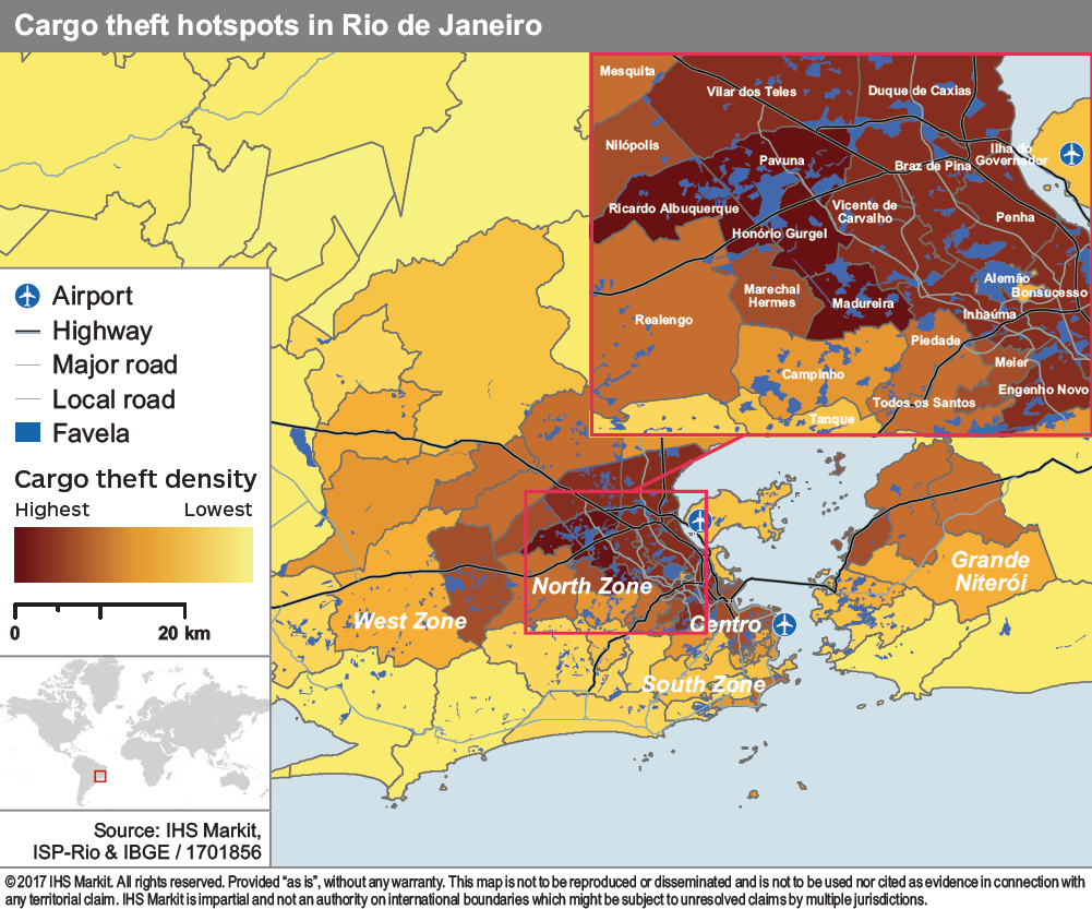 Troops In Rio De Janeiro As Brazil Cargo Thefts Spike Joc Com